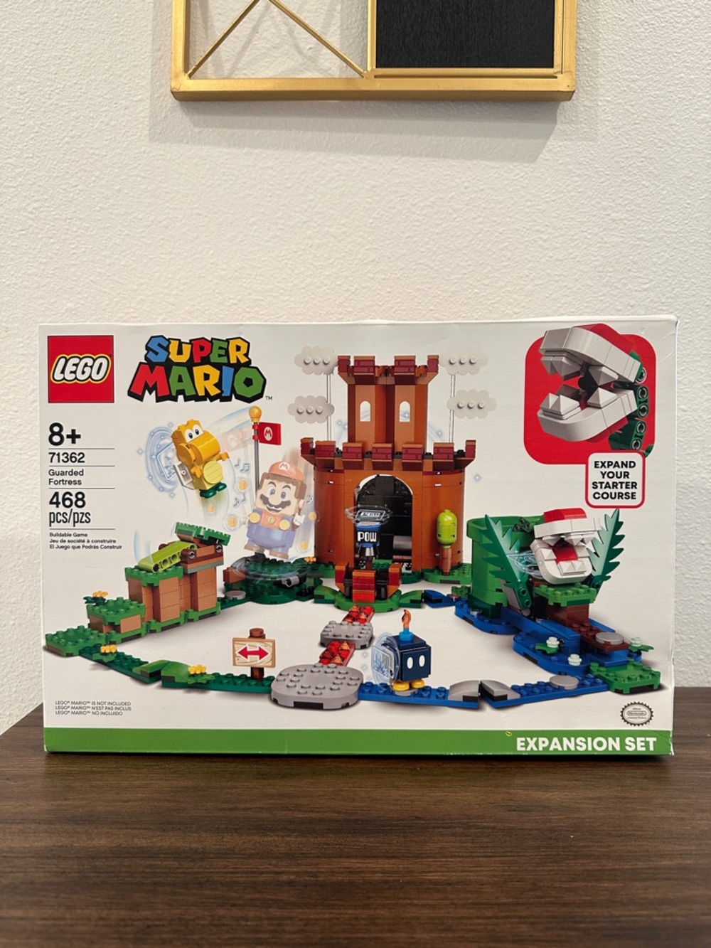 LEGO Super Mario Guarded Fortress Castle Expansion Set 71362 Buildable Game NEW